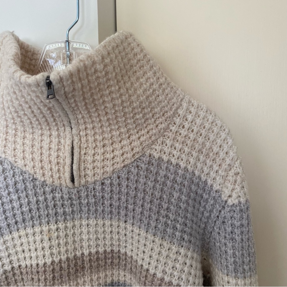 Eddie Bauer Wool Blend Knit Striped Sweater - Picture 5 of 11